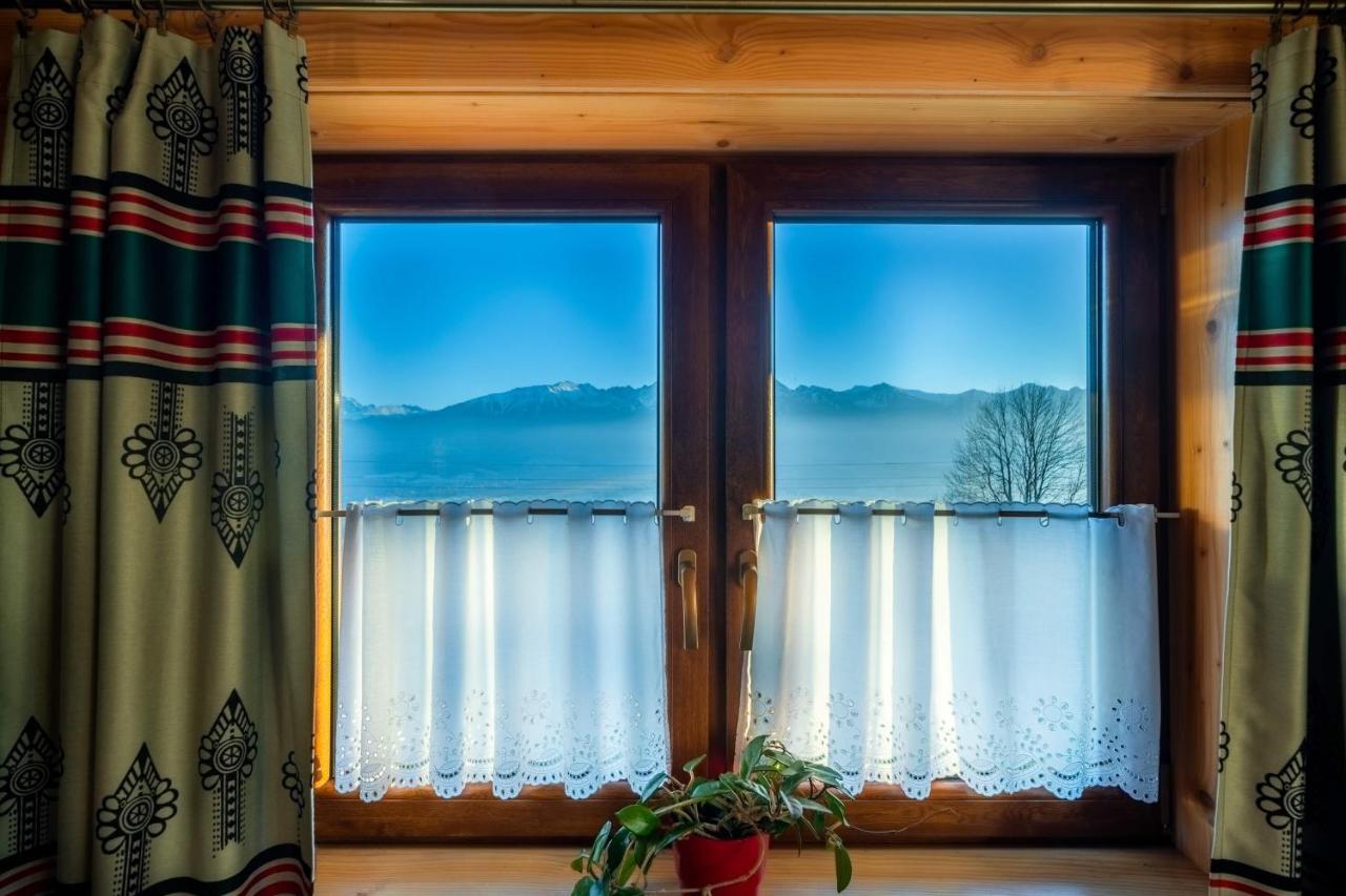Domki Widokowe Wooden Luxury Chalet & Jacuzzi Zab Ngoại thất bức ảnh