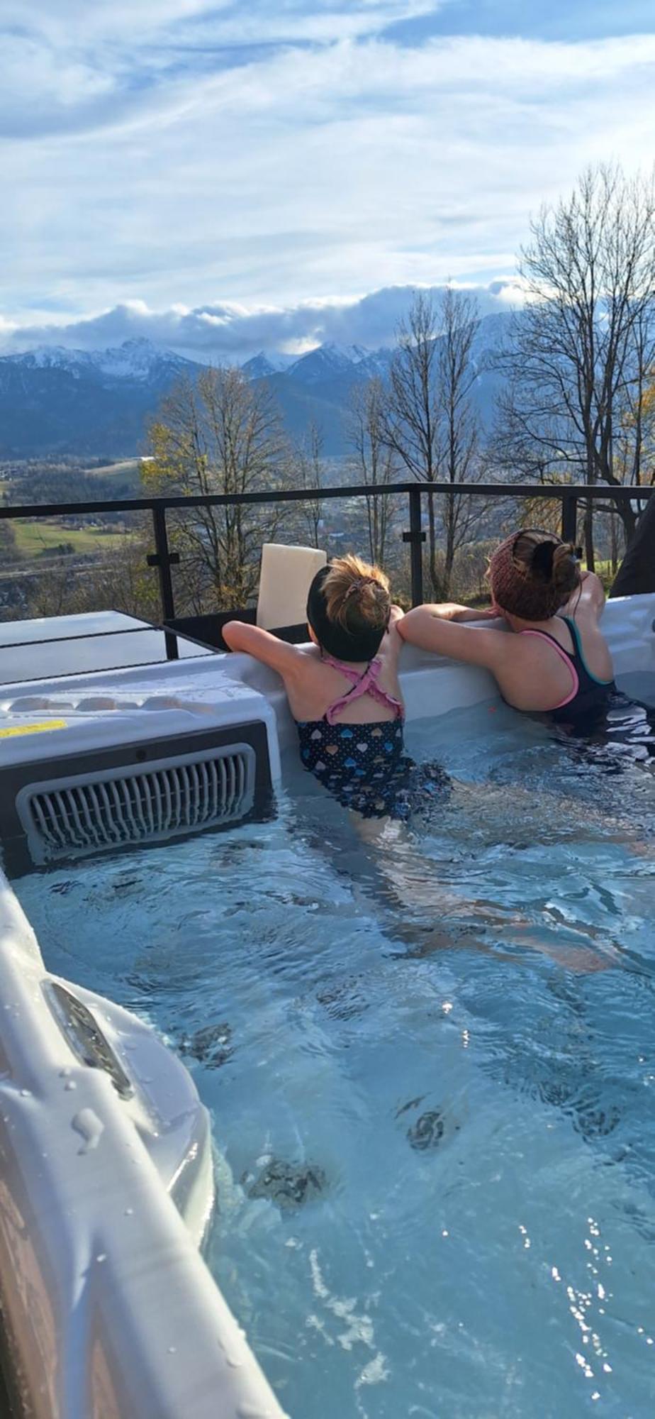 Domki Widokowe Wooden Luxury Chalet & Jacuzzi Zab Phòng bức ảnh